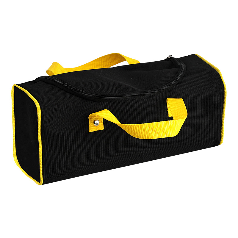 Square tool bag, portable, sturdy and durable, thickened hardware storage bag, hand-held canvas bag, waterproof, specially designed for electricians details Picture