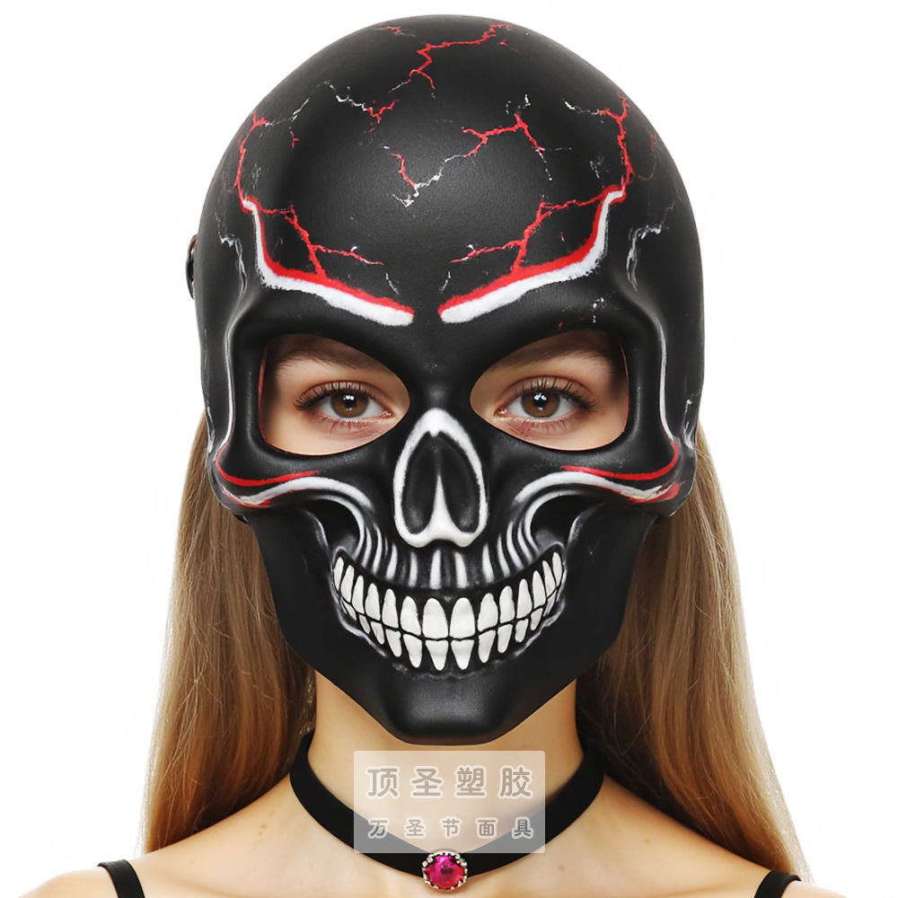 Cross-border Halloween Carnival Masquerade ball EVA mask Horror Skull Haunted House Cosplay Prop Costume mask Application Scenario