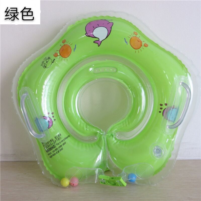 Adjustable baby swimming rings, inflatable thickened double airbag swimming rings, anti-backtilt, bell neck rings wholesale Application Scenario