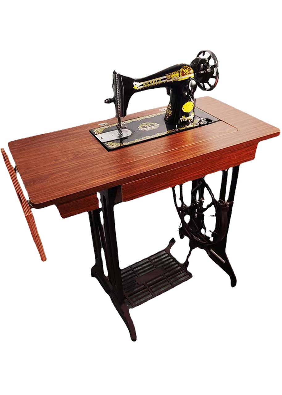 ماكينة خياطة قديمة، تعمل على مسطحات مصنوعة من معدات الخياطة الكهربائية اليدوية، Specification image