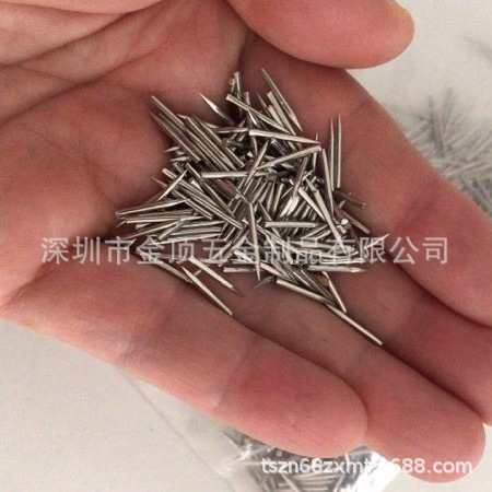 Factory direct sales of capless and headless small iron nails, stainless steel nails, small copper nails, small iron nails, capless and headless pointed nails details Picture