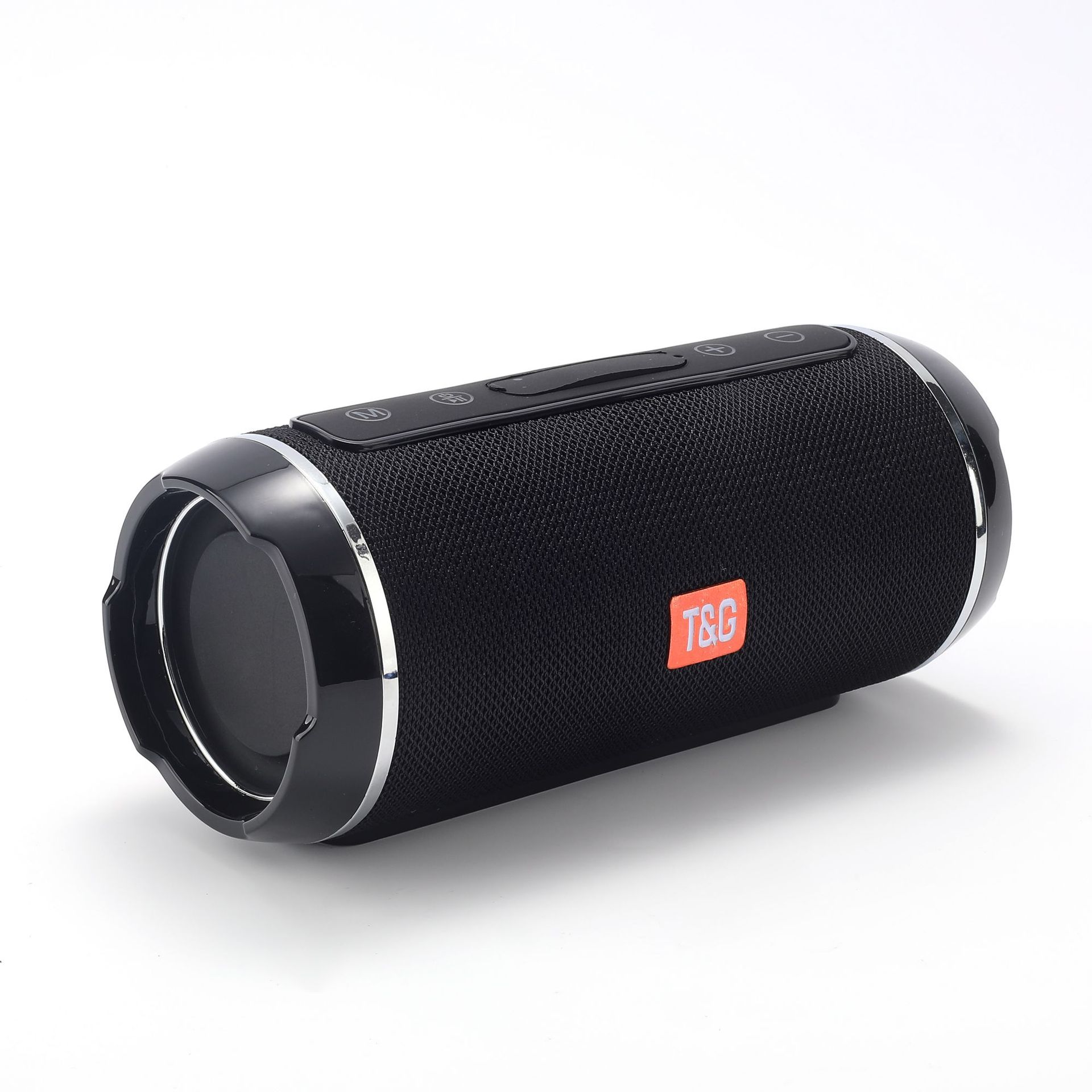 TG116 nuevo al aire libre a prueba de agua teléfono bluetooth altavoz subwoofer de coche usb disco tarjeta de inserción de voz anunciador pequeño cañón de acero Item Picture