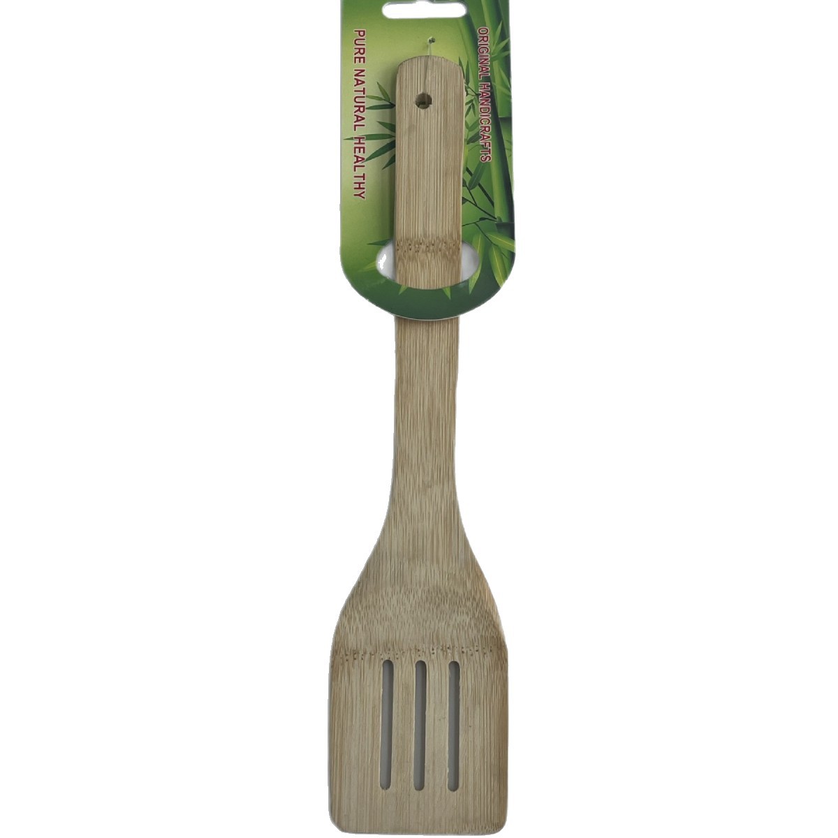 Wholesale of Nan bamboo bamboo spatulas, soup spoons, high-temperature resistant wooden kitchen household long-handled wooden spatulas, non-stick pan cooking spatulas Application Scenario