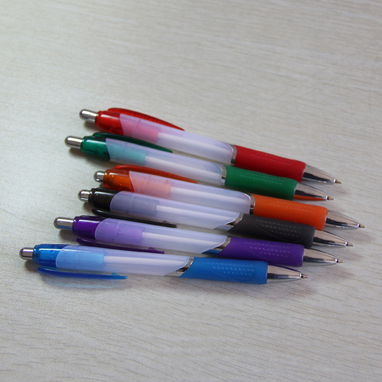 Wenzhou TENFON552W Press Ballpoint pen 0.7MM continuous oil-permeable white colored rod ballpoint pen