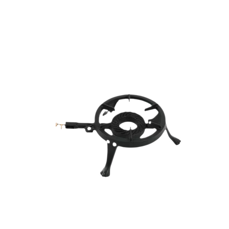 Commercial high-intensity gas stove, cast iron single-head stove, windproof stove, wild outlet gas stove, high-intensity energy-saving high-power stove Item Picture