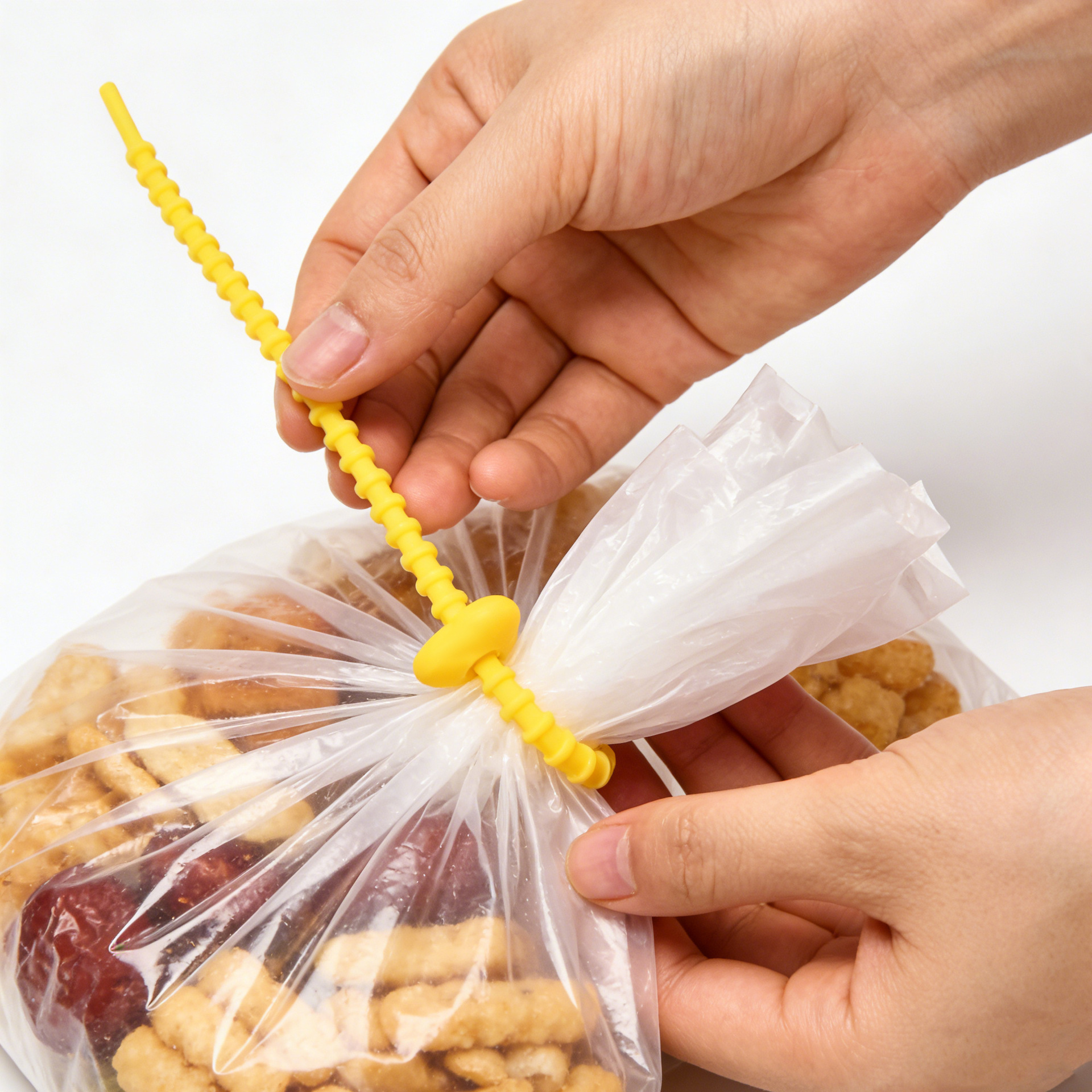 扎带尼龙/2.0包胶铁丝加硬/绑带/缠绕膜/2.0包胶铁丝产品图