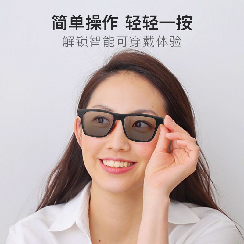 New cross-border smart translation glasses and sunglasses with black technology for making calls, listening to music and Bluetooth audio details Picture