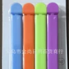 Household three-color sealing clip, snack food bag sealing clip, safety bag clip, food sealing plastic sealing clip Specification image