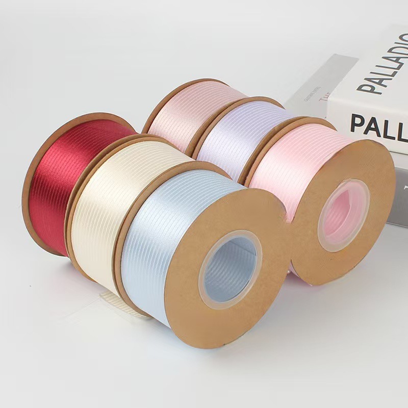 Strip ribbon manufacturer direct sales of clothing, shoes, hats, accessories, bows, headwear, gift packaging ribbons, 50 yards per roll Specification image