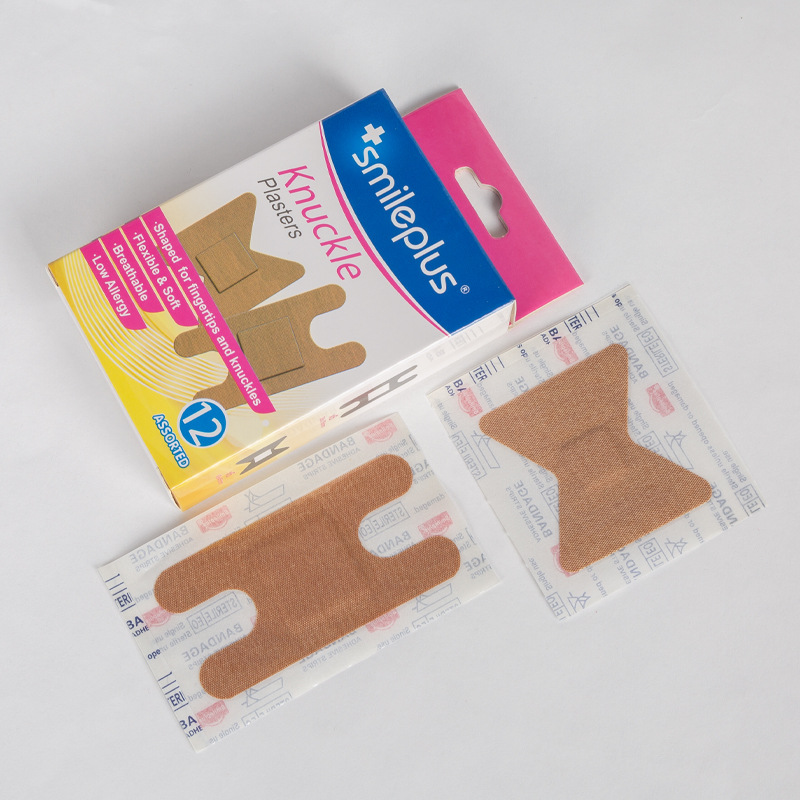 12 pieces of skin-colored elastic fabric band-aids with strong extensibility and comfort are only for foreign trade export Application Scenario