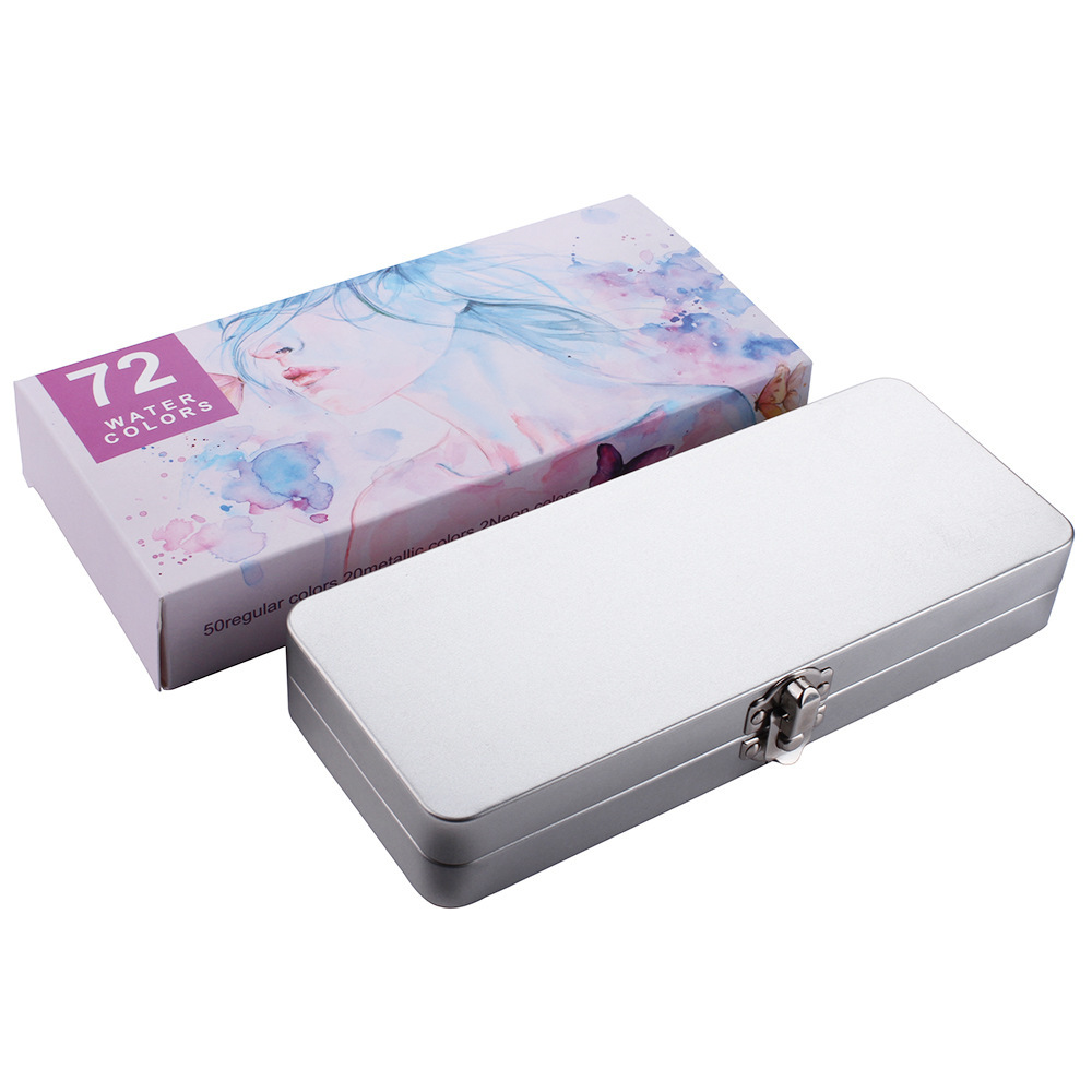 水彩颜料盒/油画颜料/马利国画/塑料软管颜料/DIY石膏娃娃白底实物图