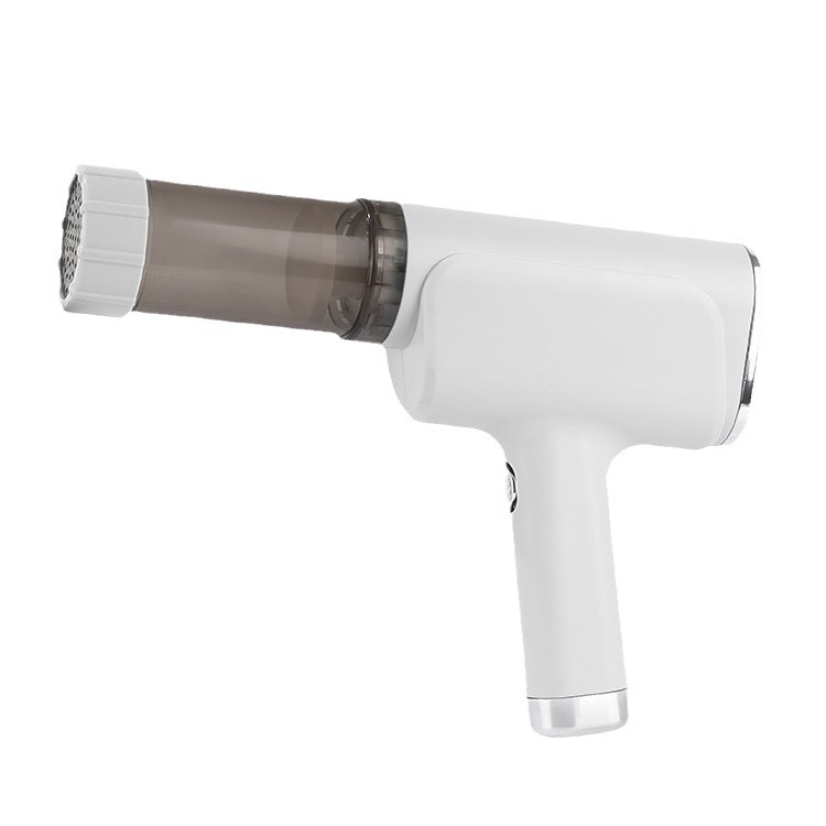 新款面条机家用压面机小型电动便携充电手持压面枪无线白底实物图