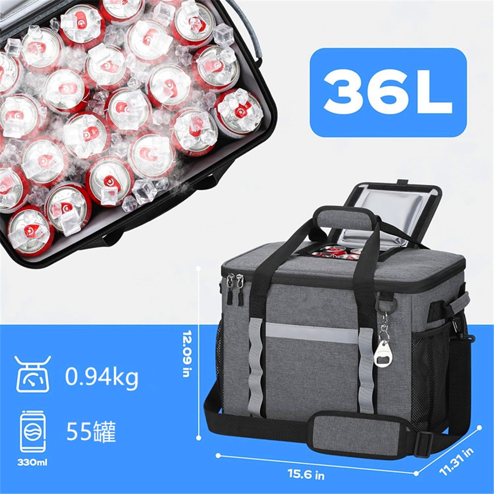Amazon's best-selling ice packs, outdoor picnic bags, PEVA refrigerated bags, foldable portable camping insulated bags Specification image