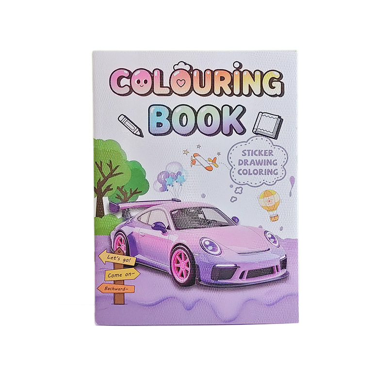 素描本儿童卡通/水画本/刮画纸卡通/刮画纸儿童卡通白底实物图