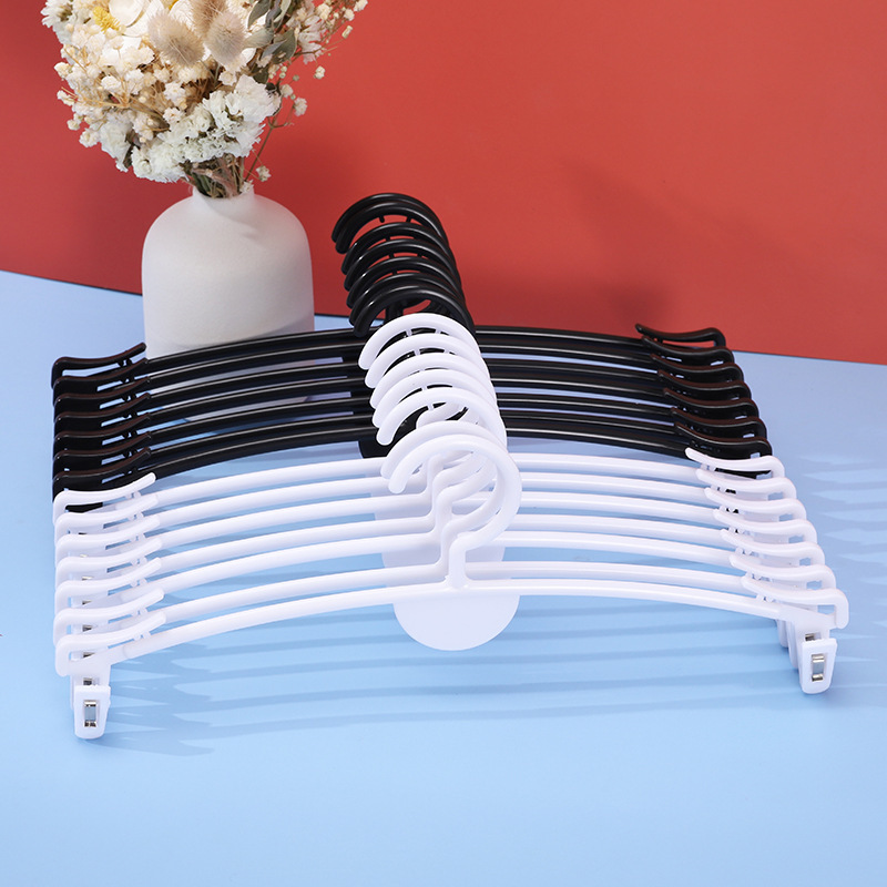 内衣架内裤架文胸夹子透明塑料衣架内裤架服装店展示内衣衣挂裤夹详情图4