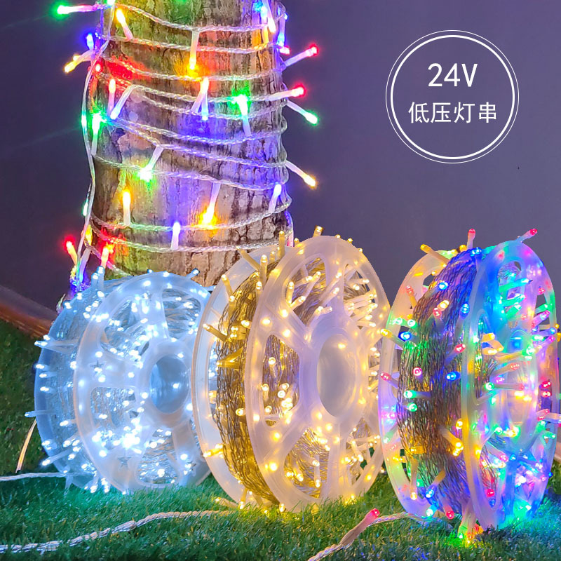 Full Sky Star led solar light string, outdoor waterproof tree light string, Christmas decoration manufacturer wholesale