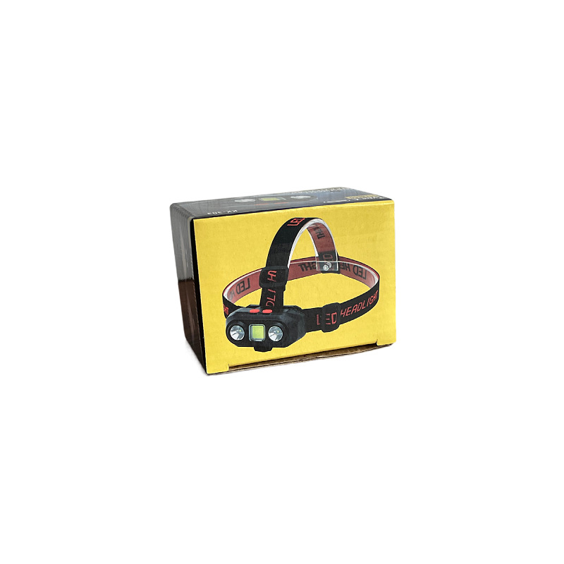 Cross-border magnetic headlamp, head-mounted lighting lamp, strong light camping and mountain climbing, USB charging, high and low beam, cob night fishing headlamp Application Scenario