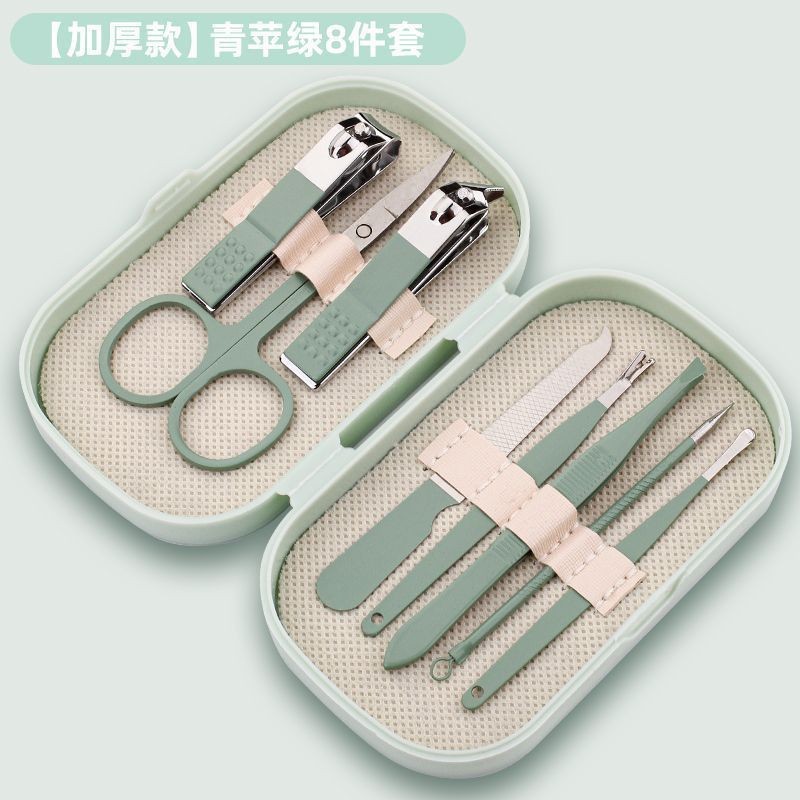 Nail care tool set of 12 pieces, nail trimming, polishing and care set, professional household tools Specification image