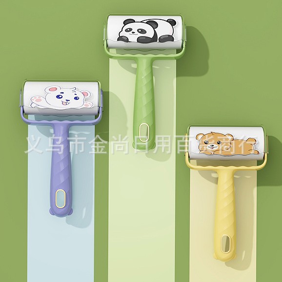 High appearance level dopamine cartoon bed brush hair remover, sofa pet hair remover, hair cleaning roller hair remover Specification image