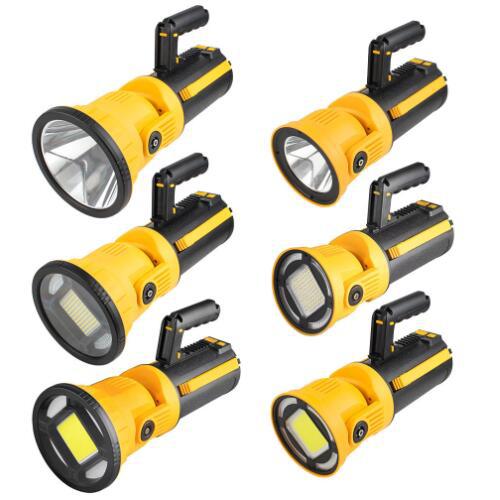 The new cross-border TYPE-C high-intensity portable searchlight, multi-functional with a stand, foldable work light and portable lamp Application Scenario