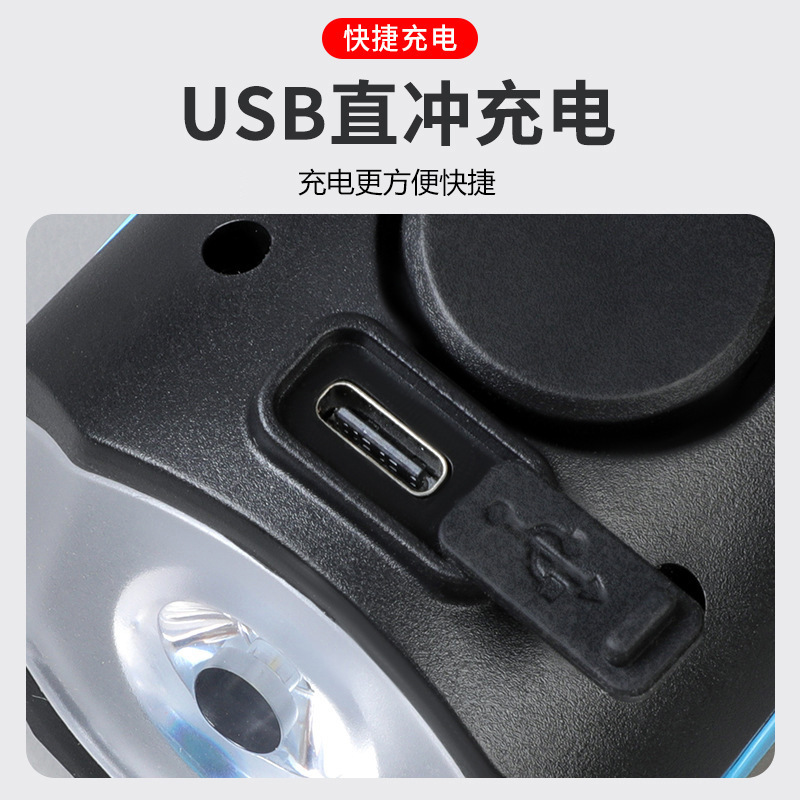 7588N Bicycle light Quick Disassembly and assembly led children's high-brightness Cycling light, bicycle mountain bike horn Night Cycling light, night safety cycling high-brightness led bicycle light Application Scenario