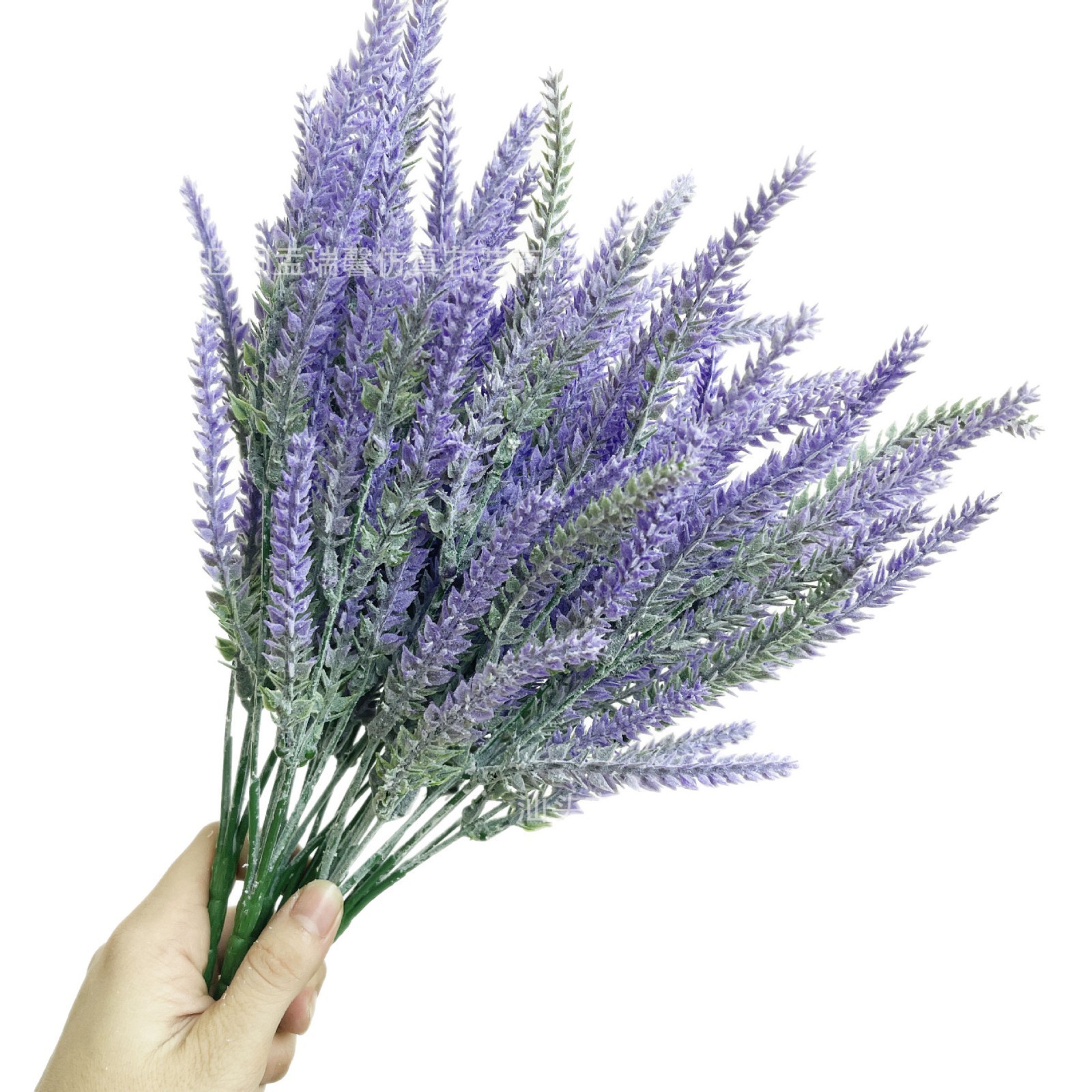 仿真花DIY发饰配件/假花/5朵塑膠花/仿真花/假花批发细节图