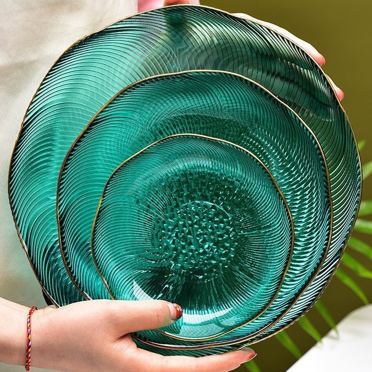 玻璃果盘/水果塑料盘/干果盘/干果盒子/水果盘发细节图