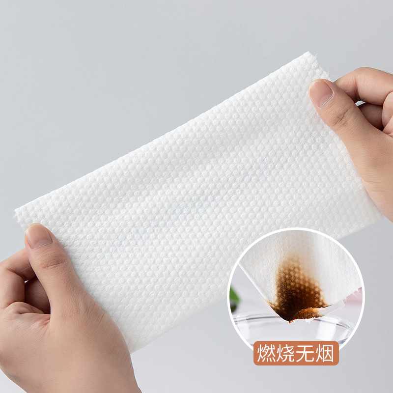 一次性洗脸巾实物图