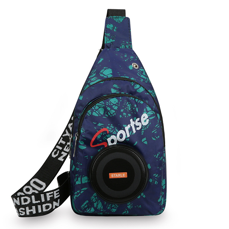 KE-003 ciclismo inalámbricos bluetooth speaker bag fuera del hogar bluetooth sound bag bolsa de pecho portátil de un hombro cross body bolso mini estéreo portátil Application Scenario