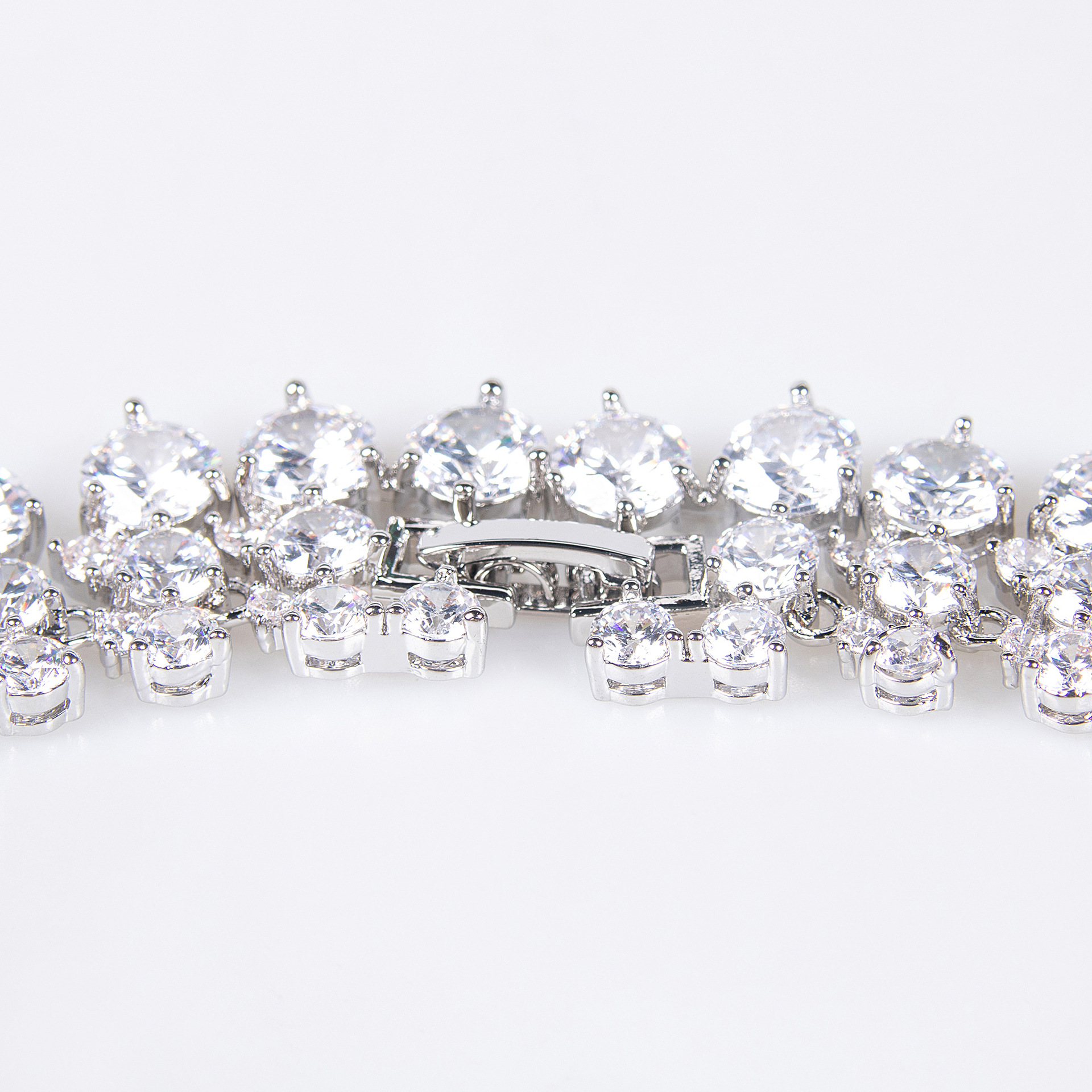 Europa y américa lujo nupcial conjunto collar 307 piezas superflash mujer simple temperamento circonitas pendientes de alta joyería joyería de gutisa joyas de banquete vestido accesorios Specification image