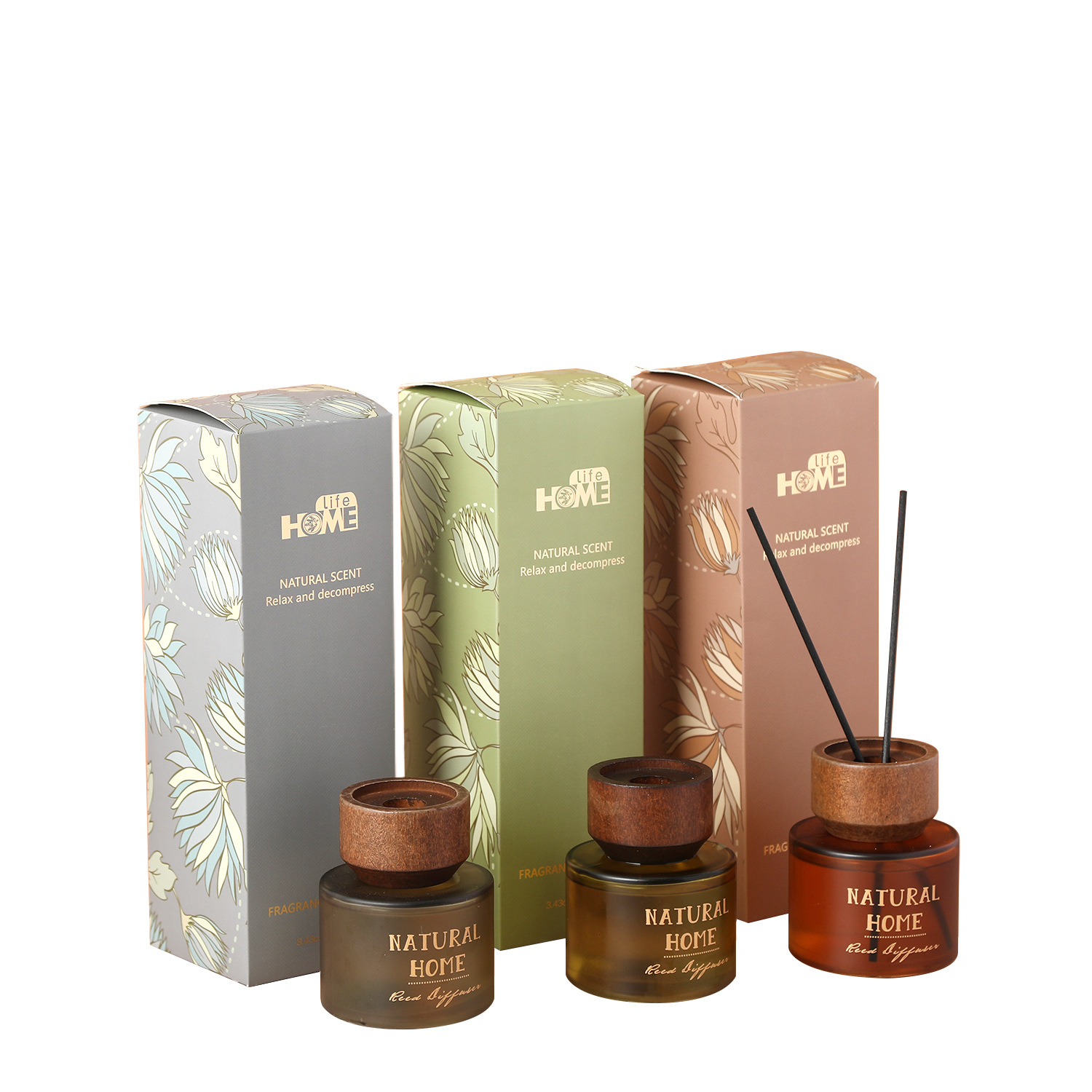 Indoor decorative items, aromatherapy, home fragrance, rattan for long-lasting diffusion, bedroom essential oil, niche gifts Item Picture