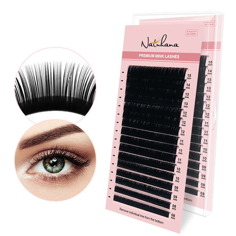 shanilak Japanese, Korean, European and American extended false eyelash round hair 0.03-0.25 thickness single extended eyelash