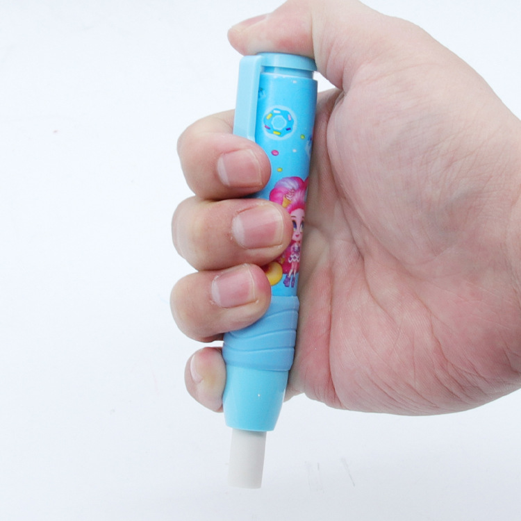 High-quality TPR material erasers for student stationery, 4-color mixed office and school erasers Application Scenario