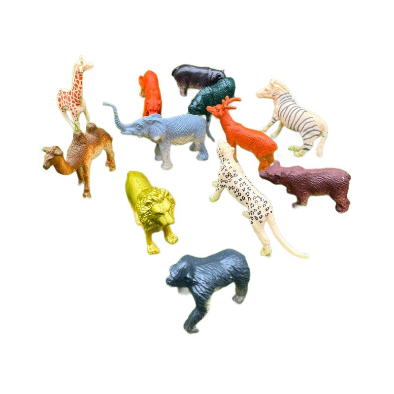 夜光炫酷龙/仿真动物野生/恐龙盲盒/钥匙扣儿童玩具/陶瓷工艺白底实物图