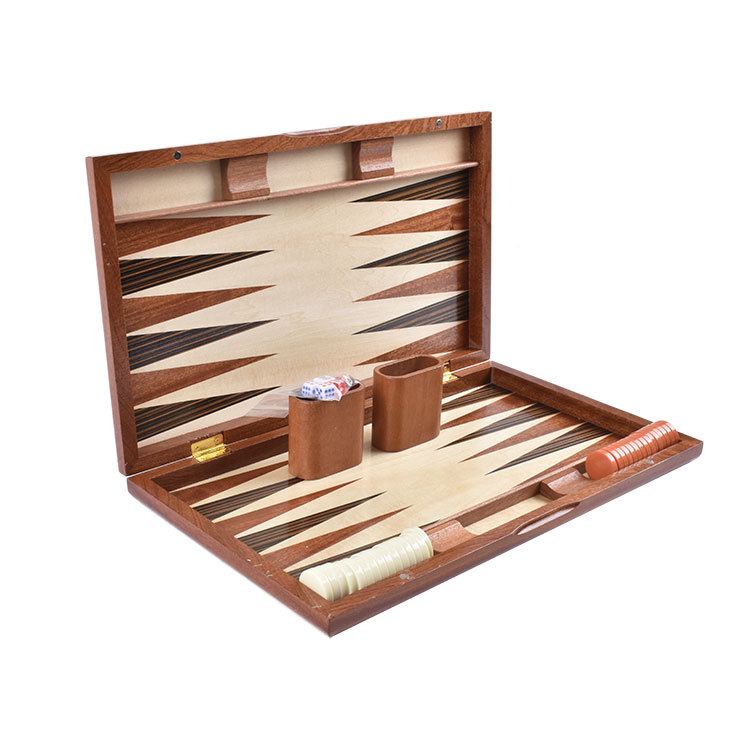 Wooden backgammon sets, educational board games, chess and card competition toys, factory direct sales, cross-border exclusive supply, in stock