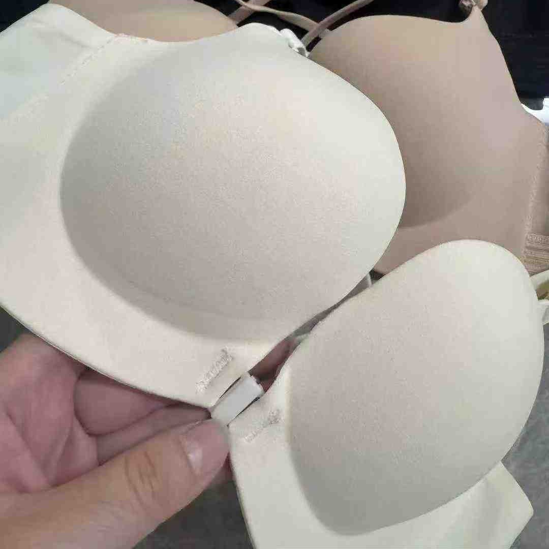 Original export orders for Europe, America and Africa, low-price inventory clearance for women's one-piece seamless ball cup gathering bra front button fashionable underwear for girls Specification drawing