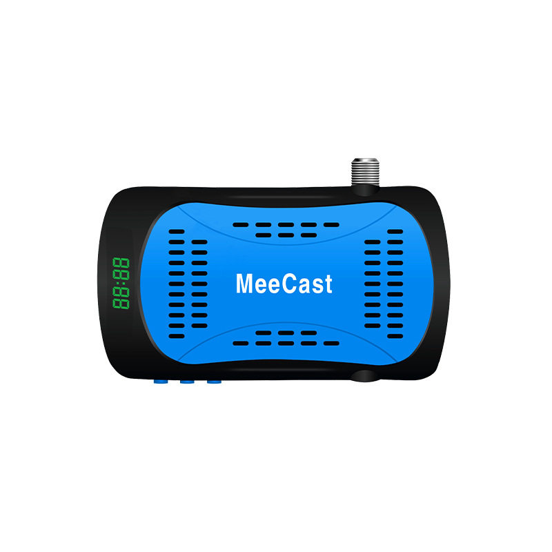 The new foreign trade cross-border H265 DVB S2 TV set-top box supports MeeCast with WiFi screen projection Item Picture