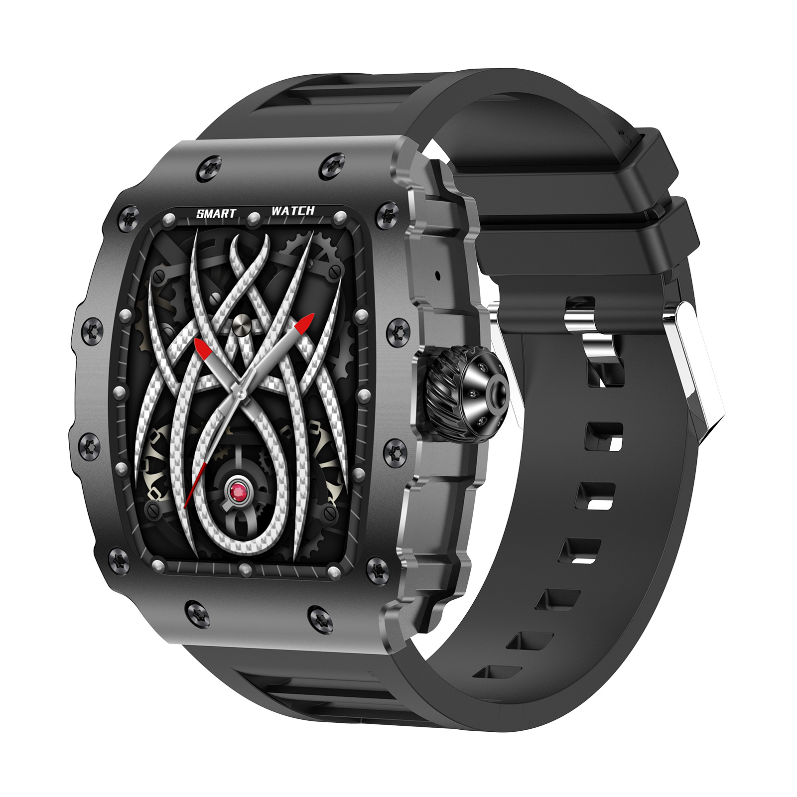 The S100 smartwatch, which can detect heart rate and blood pressure, is popular in cross-border sales for Bluetooth calls, sports, water resistance, and long battery life Item Picture