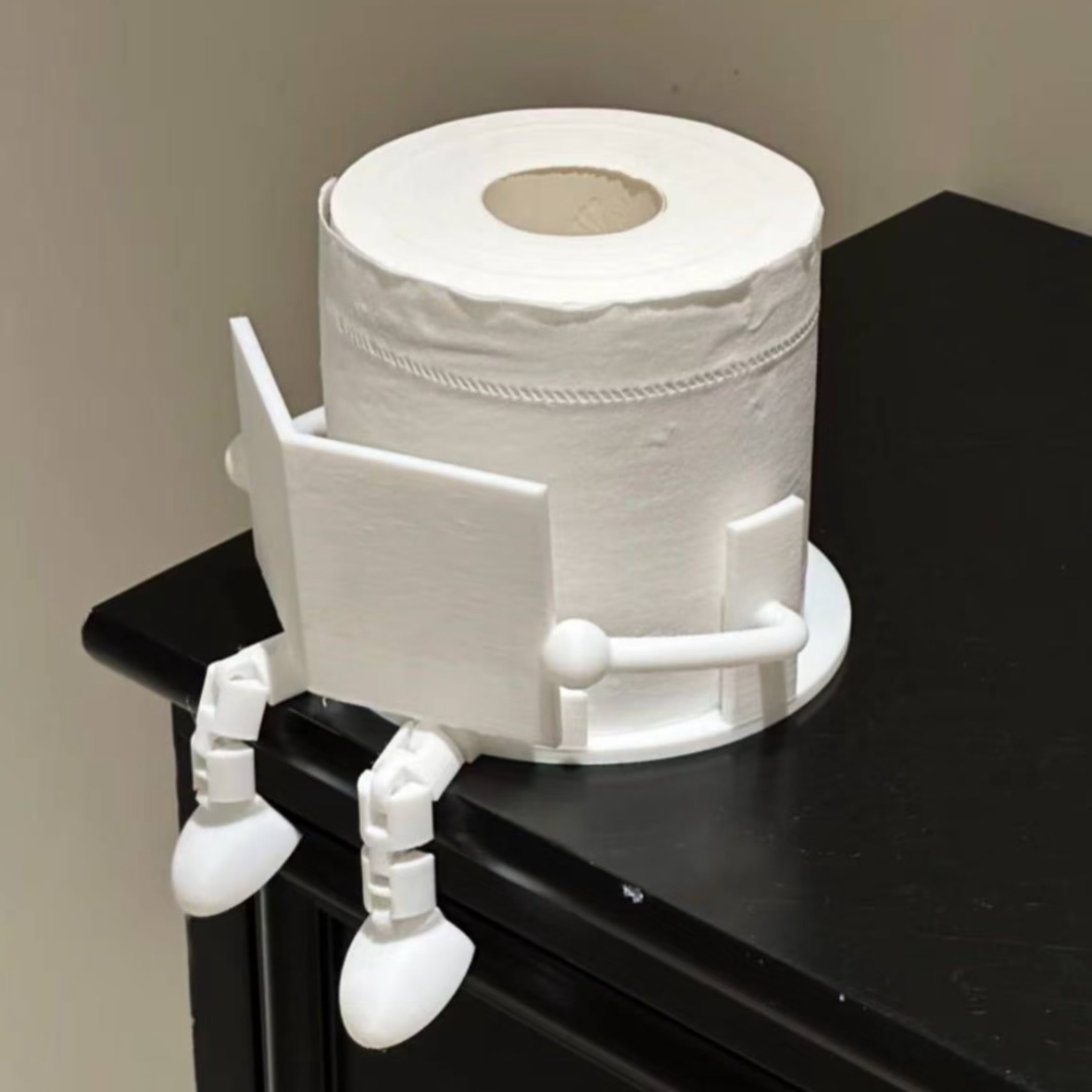 Cross-border bestsellers: 3D printed sanitary tissue holder, reading companion, toilet paper holder, decorative item, and cross-border toy decorative item details Picture