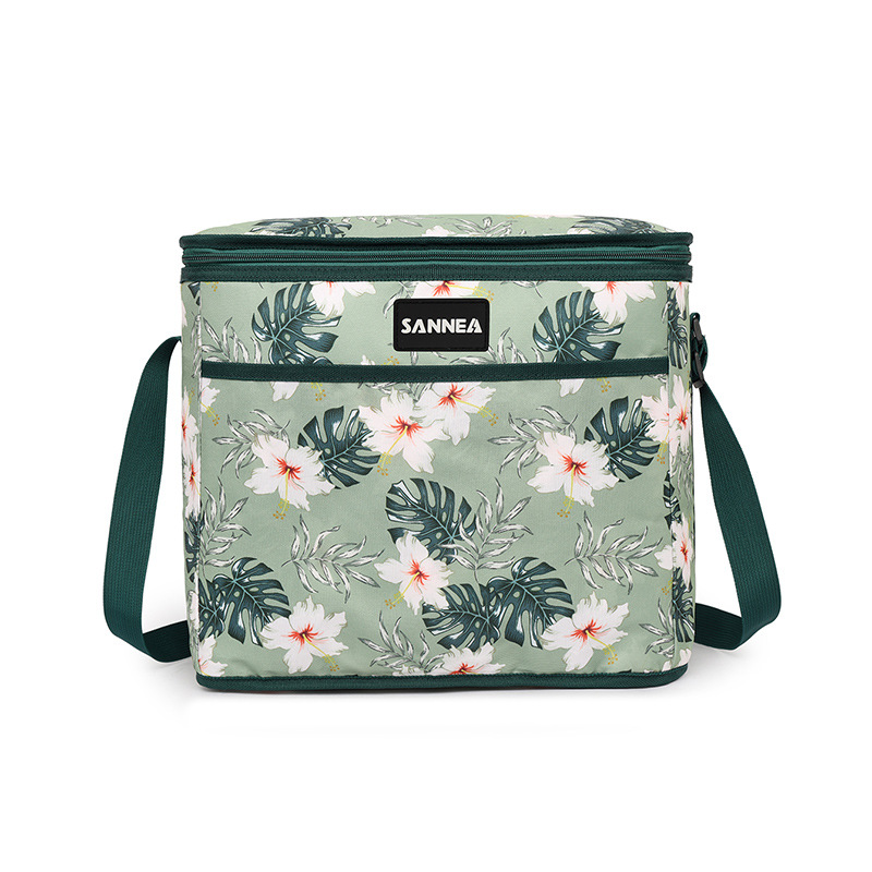 SAN Neng Cross-border thickened lunch bag, hand-held outdoor ice pack, new insulated bag, large capacity lunch box bag, picnic ice pack Specification image