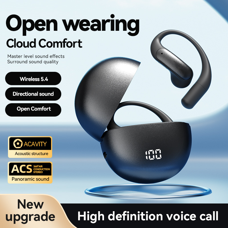 M118OWS Non-in-ear Bluetooth Headphones Noise-cancelling wireless ear-hook dual-ear custom LOGO Stereo 2025 Application Scenario
