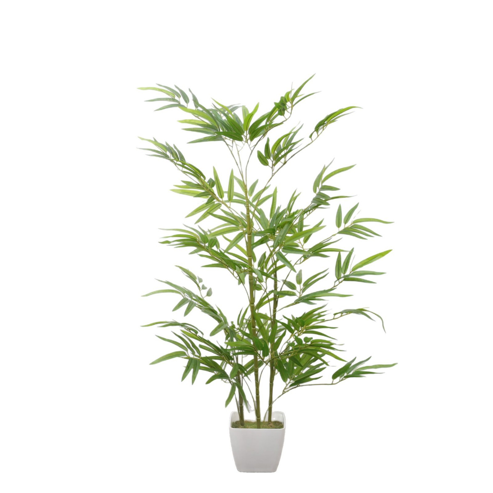 仿真竹子室内外装饰假竹子园林造景仿真绿植高级感客厅竹子盆栽白底实物图