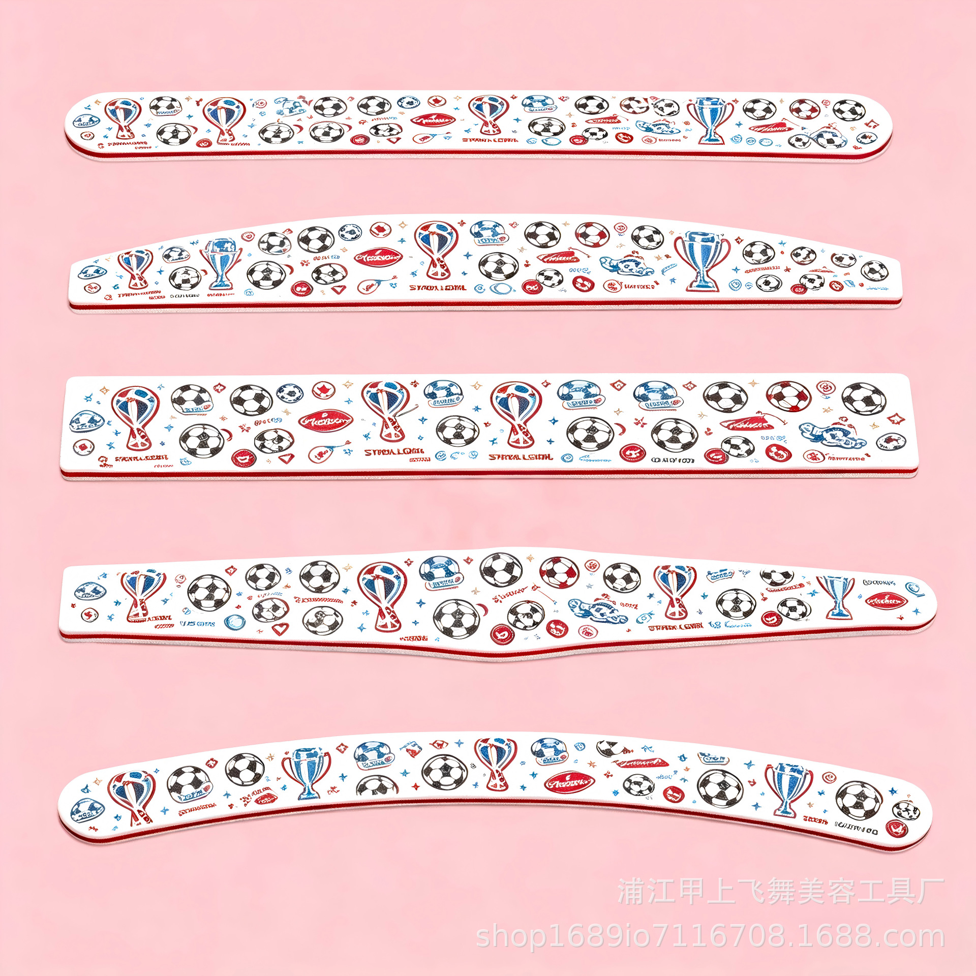 美甲搓条单面印花磨砂抛光指甲锉双面打磨修指甲搓NAIL FILES Item Picture