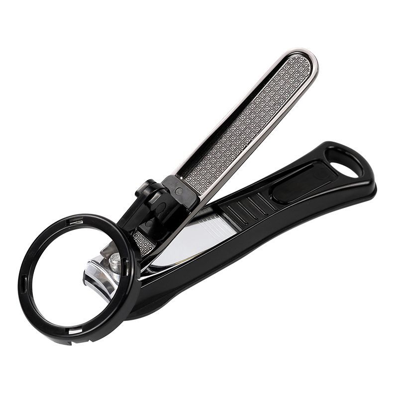 Large-sized anti-splash nail clippers from Japan and the United States, magnifying glass nail clippers for presbyopia, special nail care for the elderly Item Picture