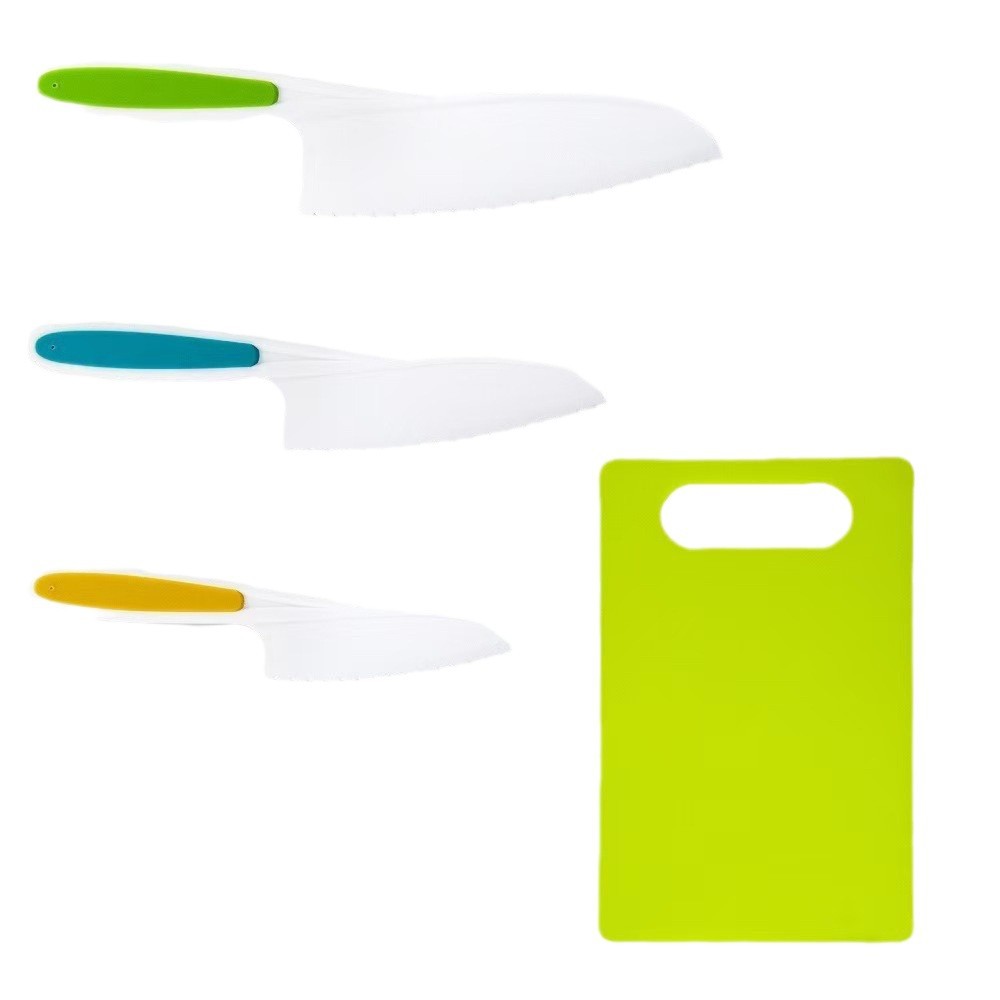 Amazon Children's Toy Knife Set, Kindergarten Early Education Vegetable Cutting Safety Tool Set, Children's Toy Set Item Picture