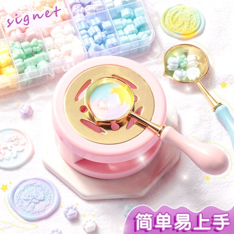 Direct delivery from the manufacturer of fire paint furnaces: Retro fire paint stamps, pink furnaces, children's educational toys, fire paint stamp sets Application Scenario