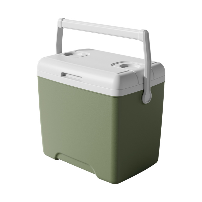 Outdoor vehicle-mounted ice bucket insulation box, 28-liter dual-purpose food preservation and refrigeration box, cooler box, outdoor refrigerator Application Scenario