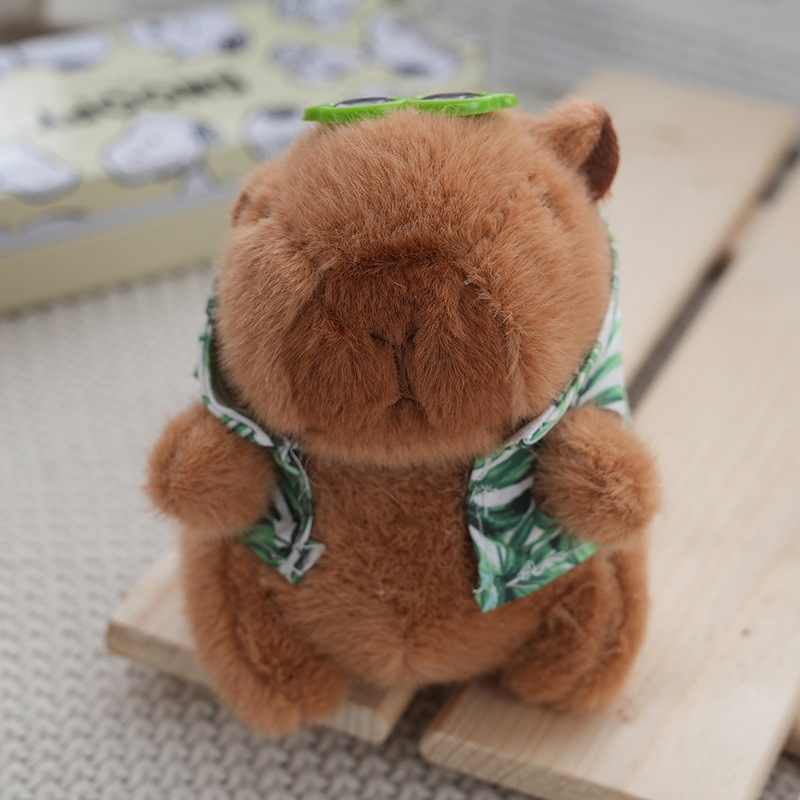 Capibara pendants, plush dolls, toy bags, wholesale toys, cute dolls, capybara keychains Item Picture