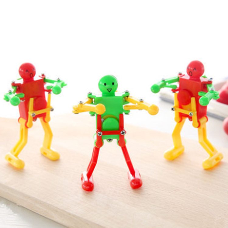 Winding dancing butt twisting robot toy, spring-wound robot dancing robot, export toy details Picture