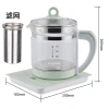 Power Health Care kettle, liquid heater, tea brewing and decoction kettle, glass high-temperature resistant flower tea boiling, split type hot water kettle Application Scenario